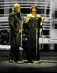 "Los Caifanes" Julissa y Oscar Chávez estuvieron presentes en la entrega de premios.