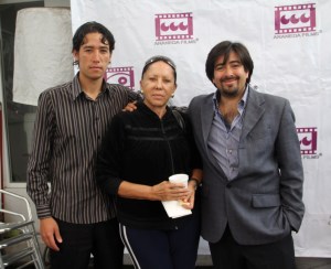 Gil R. Hinojosa, Lilia Aragón y Pedro Araneda