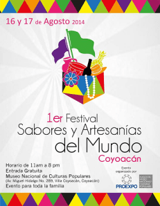 FESTIVAL SABORES Y ARTESANIAS DEL MUNDO- FLYER-