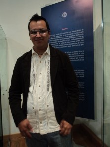 Juan Carlos Benítez Juárez, artesano que recibió mención honorífica.