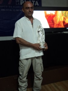 Escultor Miguel Sobrino, encargado de la elaboración de la imagen