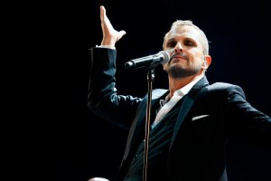 Concierto Miguel Bosé en el Palacio de los deportes de Madrid