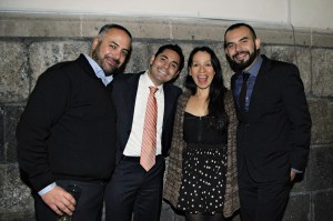 Eduardo Muñiz, Christian Gómez, Gabriela Quintero y Alejandro Franco. Foto: Revista Warp