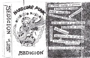 Primeros Demos de Sedicion