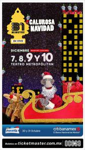 Flyer 31 Minutos - Nuevas Fechas