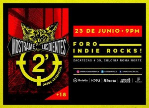Gira 2 Minutos (Indie Rocks)