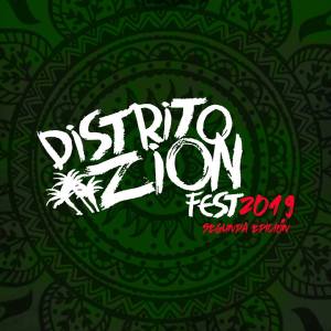 logotipo de fondo verde letras blancas y rojas